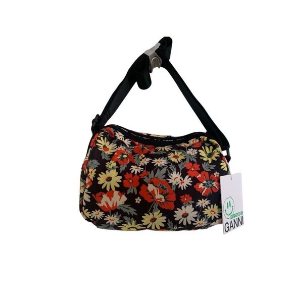 Ganni Recycled Tech Fabric Festival Crossbody Shoulder Bag - Picture 2 of 6